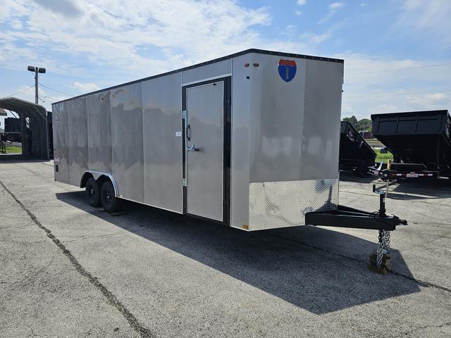 2025 Interstate 102 X 24' Victory V-Nose Enclosed Car Carrier Trailer